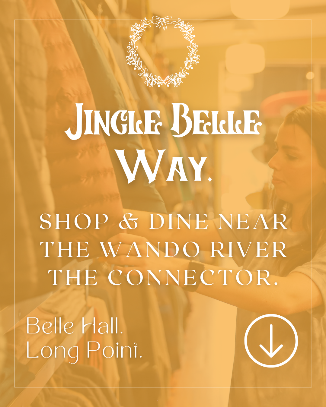 Jingle Belle Way w arrow